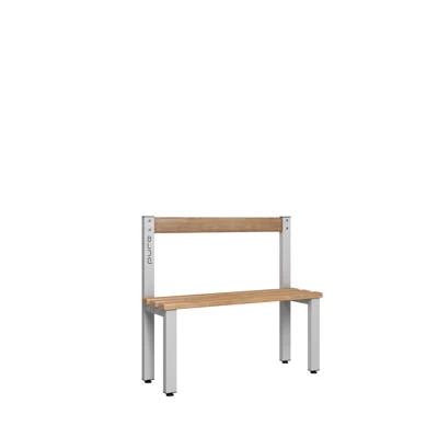 Single Bench Seat With Back Rest 1000(W) X 350(D) X 350(H)